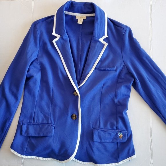 Ralph Lauren Rugby Quartet Varsity Oxford Ivy League Sport Coat Blazer, Blue, M - Picture 4 of 8